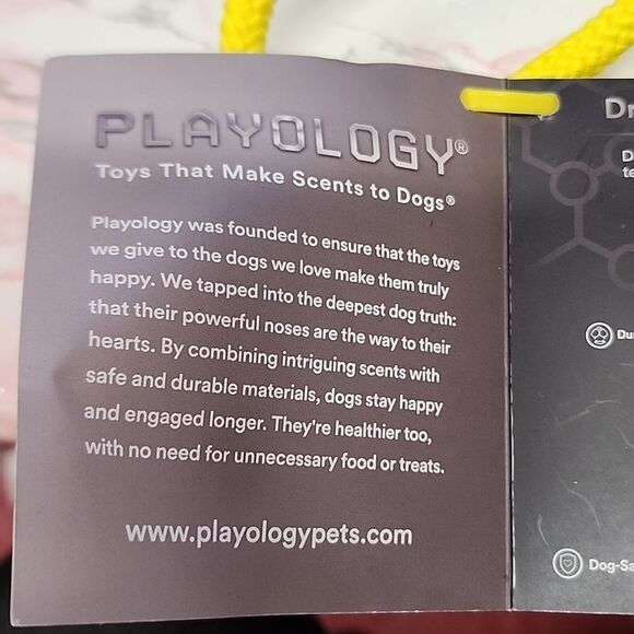 PLAYOLOGY Toys That Makes Scents To Dogs 1 Small  KNOTTED ROPE Chew N… - Picture 5 of 5